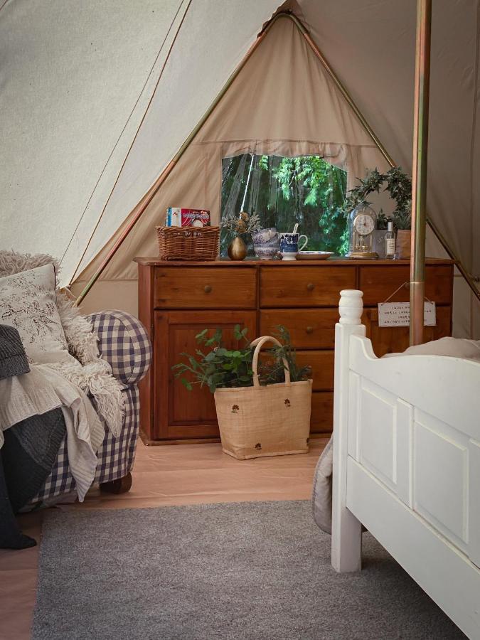 Idyllisk Glamping Rett Ved Elven Hotel Skien Ngoại thất bức ảnh